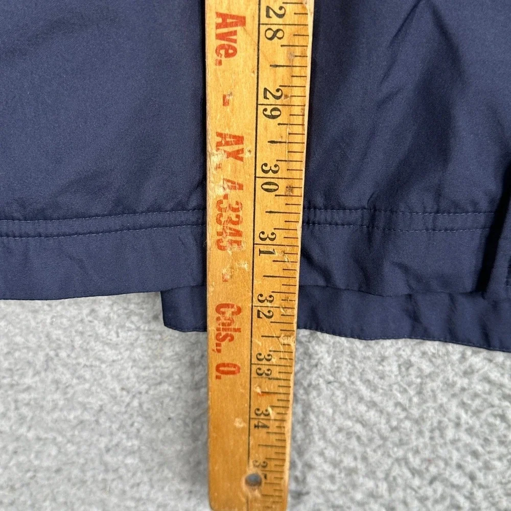 Adidas ClimaShell Jacket Mens 2XL Blue Windbreaker Snap Zip Short Sleeve Vented